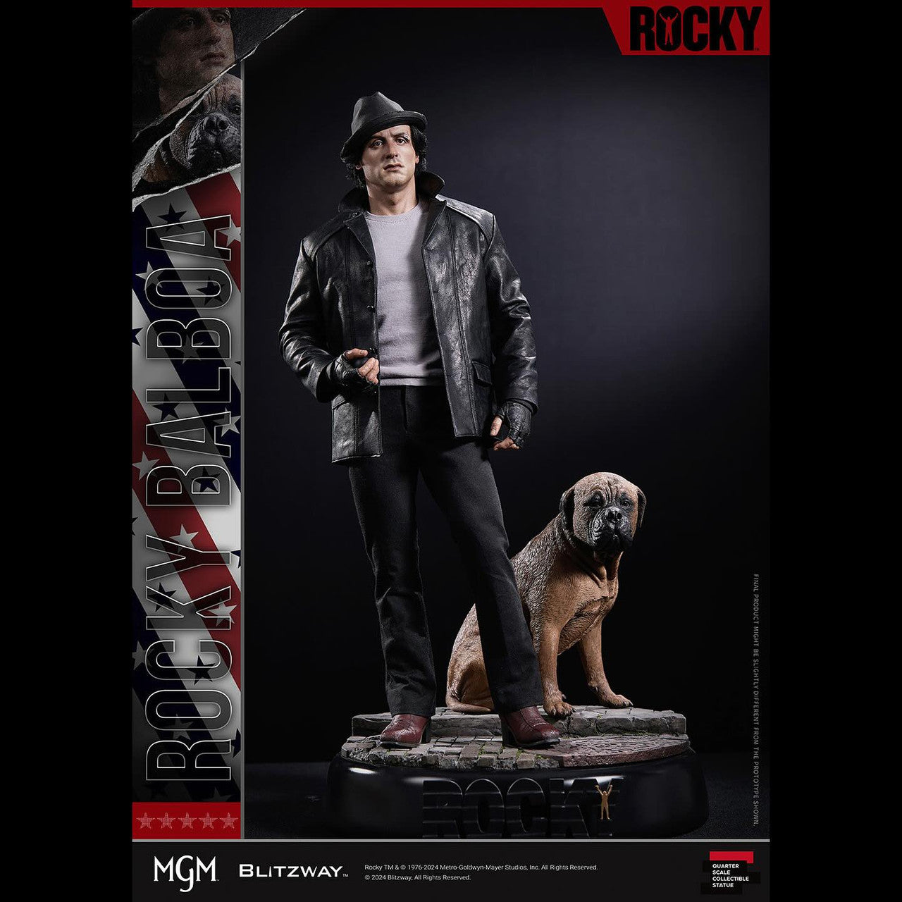 Preventa Estatua Rocky Balboa - Rocky (1976) marca Blitzway BW-SS-22101 escala 1/4