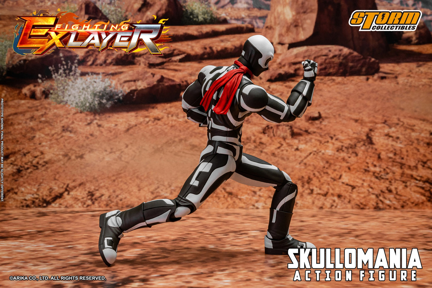 Preventa Figura SKULLOMANIA - Fighting EX Layer marca Storm Collectibles SKKF0 escala pequeña 1/12