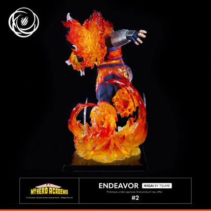 Preventa Estatua Endeavor (Limited Edition) - My Hero Academia Ikigai marca TSUME a escala 1/6 (34 cm)