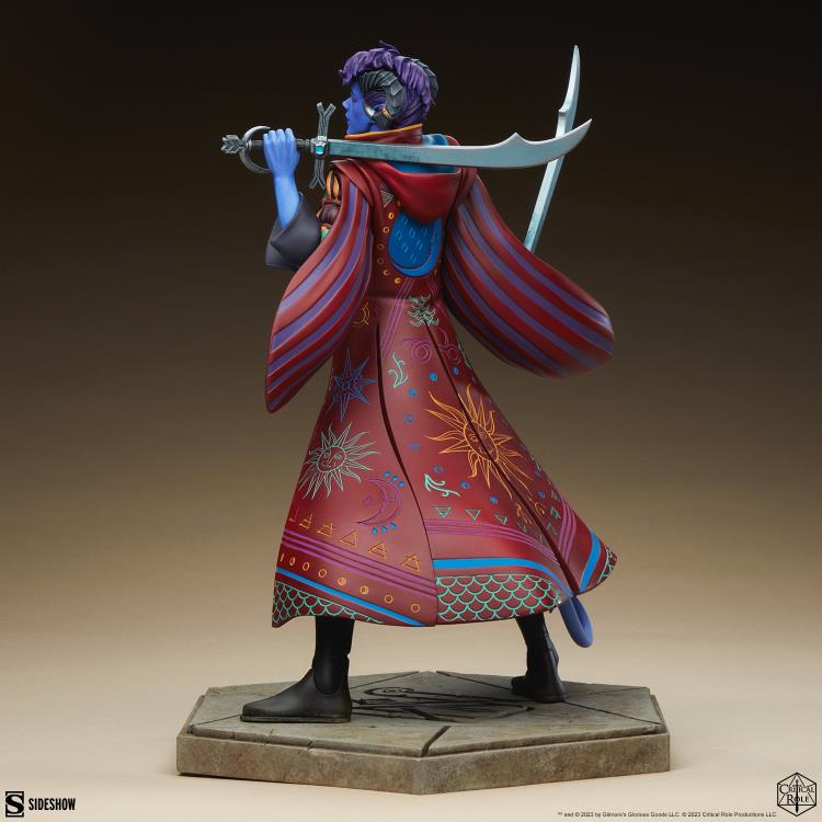 Preventa Estatua Mollymauk Tealeaf - Mighty Nein - Critical Role marca Sideshow Collectibles escala 1/6