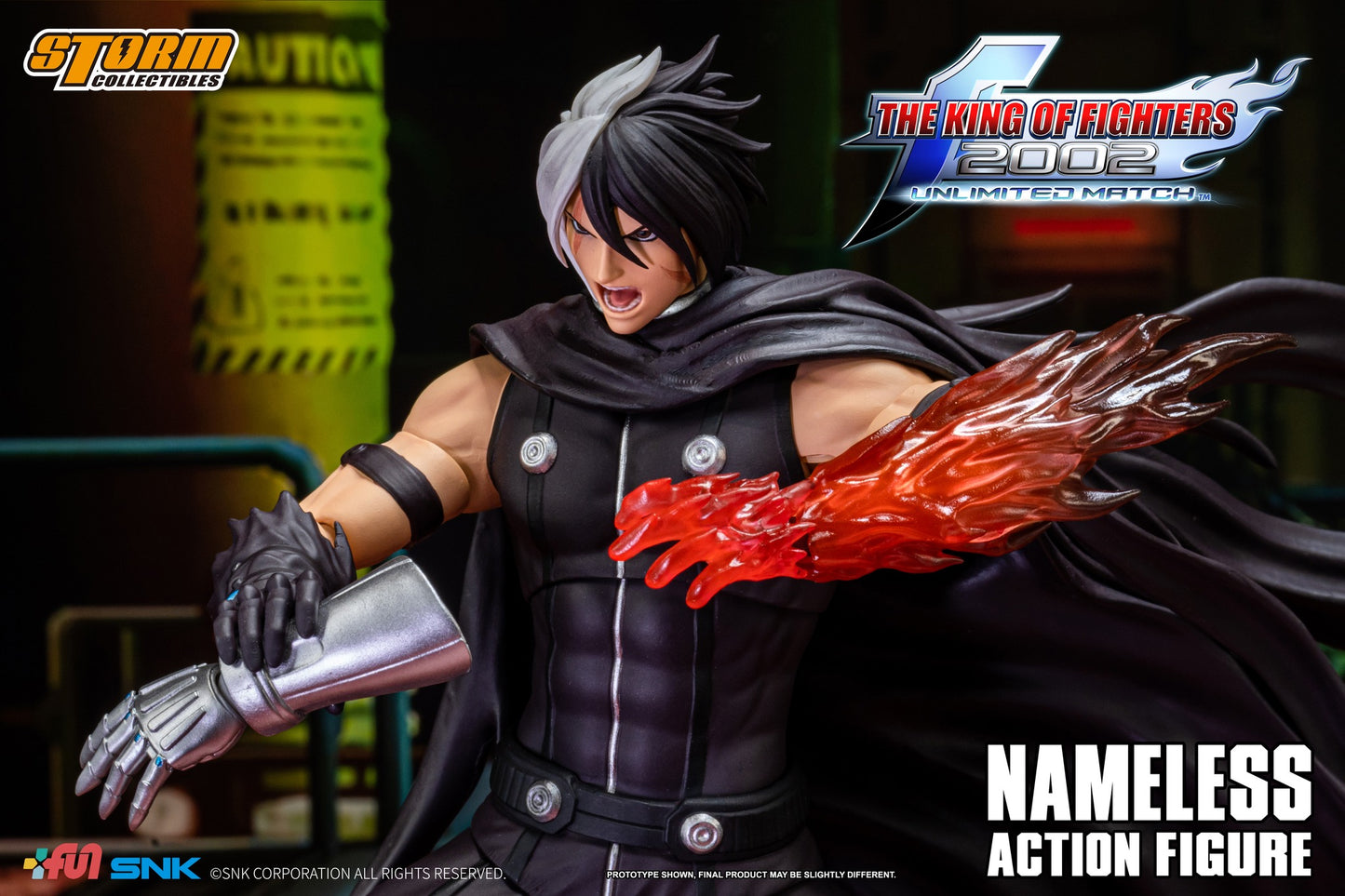 Preventa Figura NAMELESS - The King of Fighters 2002 Unlimited Match marca Storm Collectibles SKKF0 escala pequeña 1/12