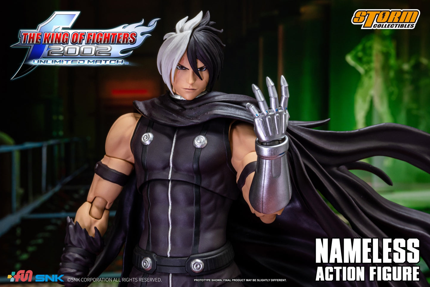 Preventa Figura NAMELESS - The King of Fighters 2002 Unlimited Match marca Storm Collectibles SKKF0 escala pequeña 1/12