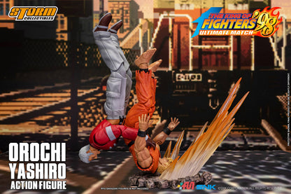 Preventa Figura OROCHI YASHIRO - The King of Fighters '98 Unlimited Match marca Storm Collectibles SKKF13 escala pequeña 1/12