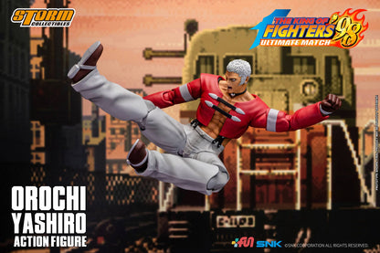 Preventa Figura OROCHI YASHIRO - The King of Fighters '98 Unlimited Match marca Storm Collectibles SKKF13 escala pequeña 1/12