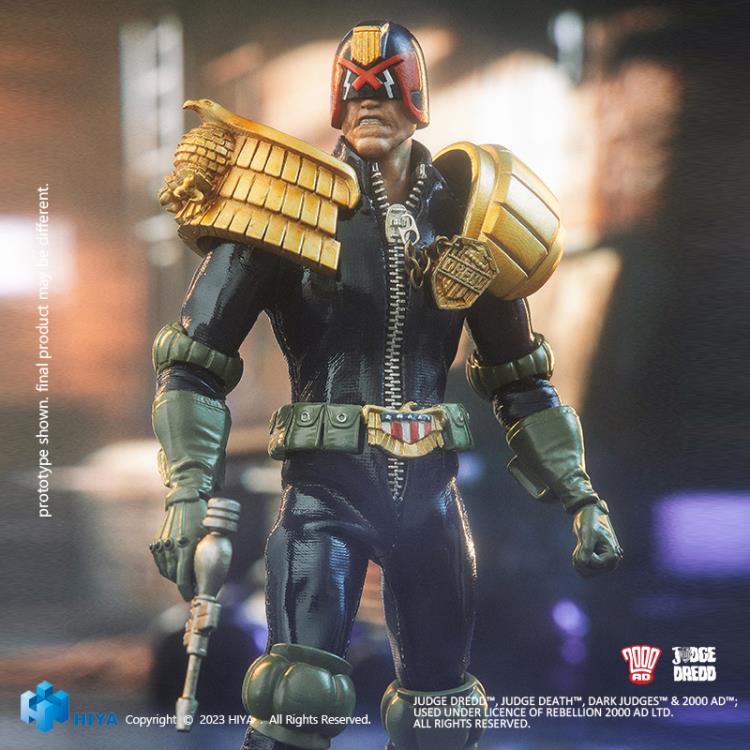 Pedido Figura Judge Dredd (PX Previews Exclusive) - 2000 AD - Exquisite Super Series marca HIYA ESJ0053 escala pequeña 1/12