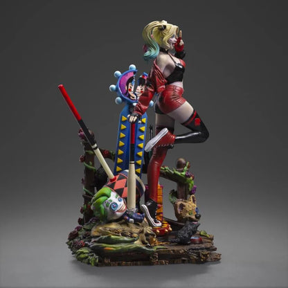 Preventa Estatua Harley Quinn (Deluxe) - Gotham City Sirens - Limited Edition marca Iron Studios escala de arte 1/10