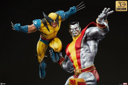 Preventa Estatua Marvel Colossus & Wolverine (Fastball Special) - Premium Format marca Sideshow Collectibles (61 cm)