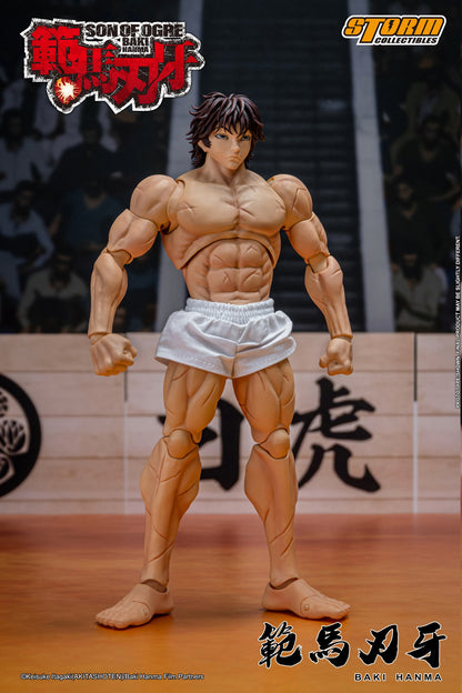 Preventa Figura Baki Hanma (Exclusive) - Baki Hanma: Son of Ogre marca Storm Collectibles KIBK05 escala pequeña 1/12