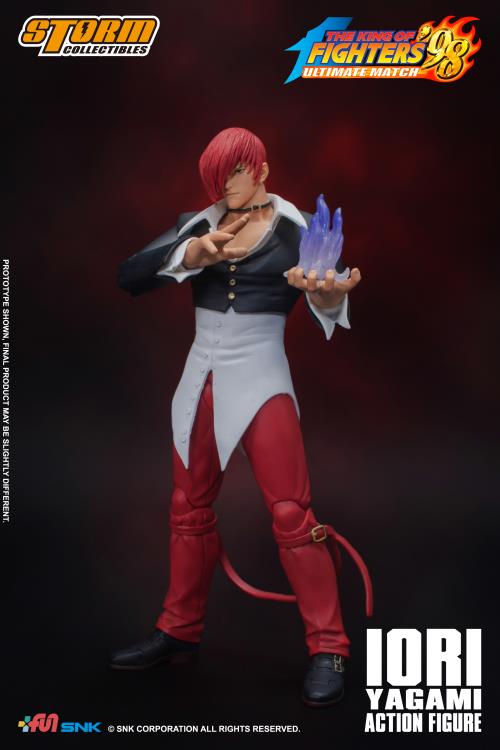 Pedido Figura Iori Yagami - The King of Fighters '98 marca Storm Collectibles SKKF03 escala pequeña 1/12