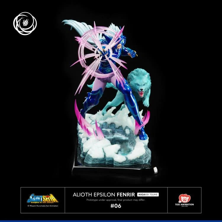 Preventa Estatua Alioth Epsilon Fenrir (Limited Edition) - Saint Seiya Ikigai marca TSUME a escala 1/6 (32 cm)