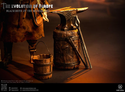 Pedido Figura Blacksmith / Herrero Medieval - The Evolution of Europe marca POP Costume EE02 escala 1/6