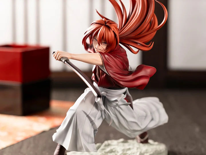 Preventa Estatua Kenshin Himura - Rurouni Kenshin: Meiji Swordsman Romantic Story - ArtFX J marca Kotobukiya escala 1/8