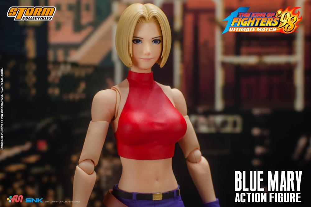 Pedido Figura Blue Mary - The King of Fighters '98 marca Storm Collectibles escala pequeña 1/12