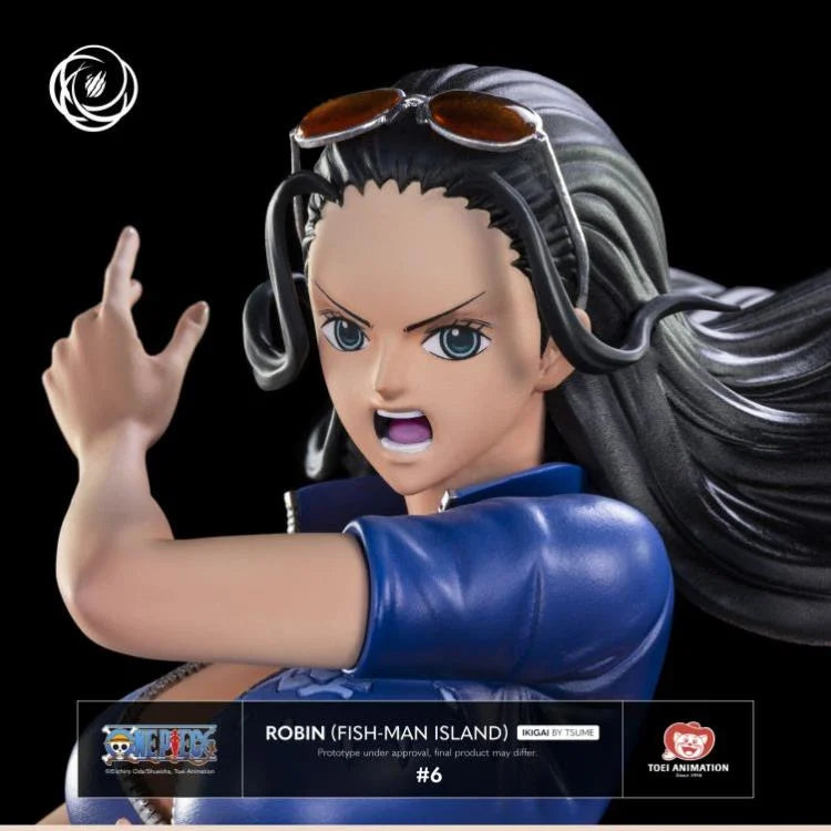 Preventa Estatua NICO ROBIN (Fish-Man Island) (Limited Edition) - One Piece Ikigai marca TSUME a escala 1/6 (35 cm)