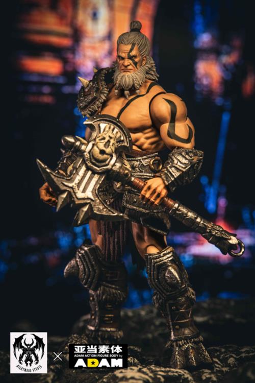 Preventa Figura Barbarian Berserker marca Nightmare Studio D20 escala pequeña 1/12