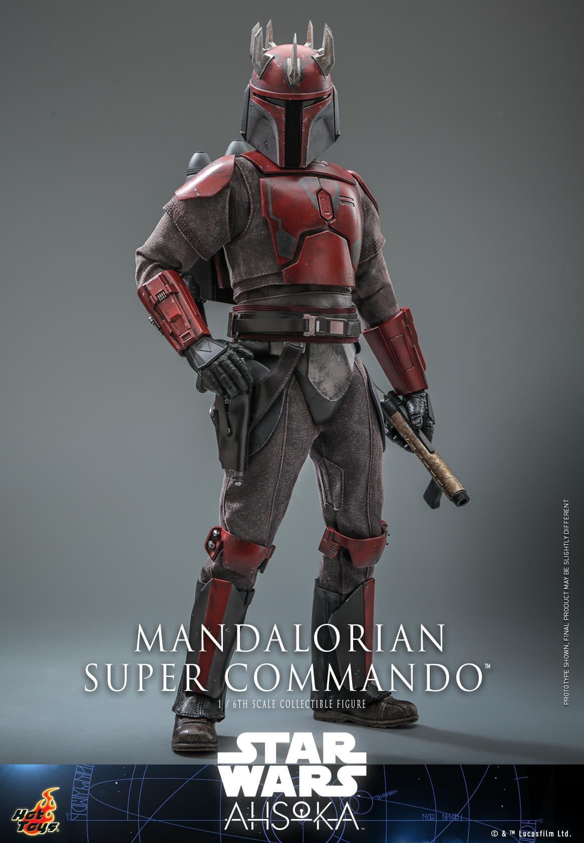 Pedido Figura Mandalorian Super Commando™ - Star Wars: Ahsoka ™ marca Hot Toys TMS127 escala 1/6