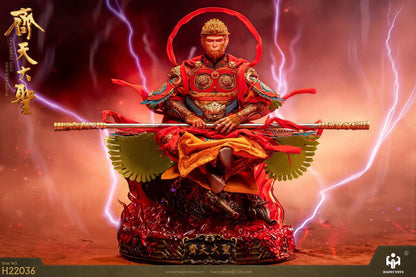 Preventa Figura Monkey King's (Nao Tiangong version) (cobre) marca Haoyutoys H22036 escala 1/6