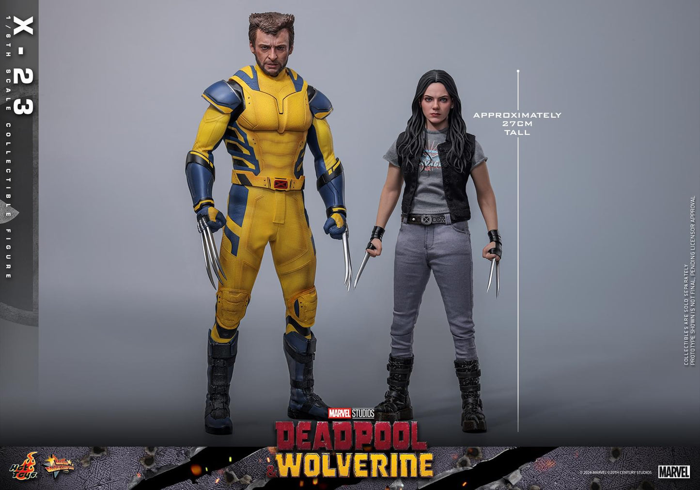 Preventa Figura X-23 - Deadpool & Wolverine marca Hot Toys MMS781 escala 1/6