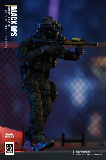 Pedido Figura Unknown Operator - Black Ops Salvo Series marca HASUKI SA01 escala 1/12