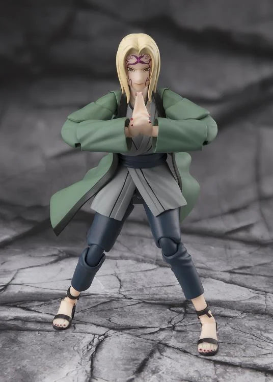 Preventa Figura Tsunade (The Legendary Medical Ninja) - Naruto: Shippuden - S.H.Figuarts marca Bandai Spirits escala pequeña 1/12