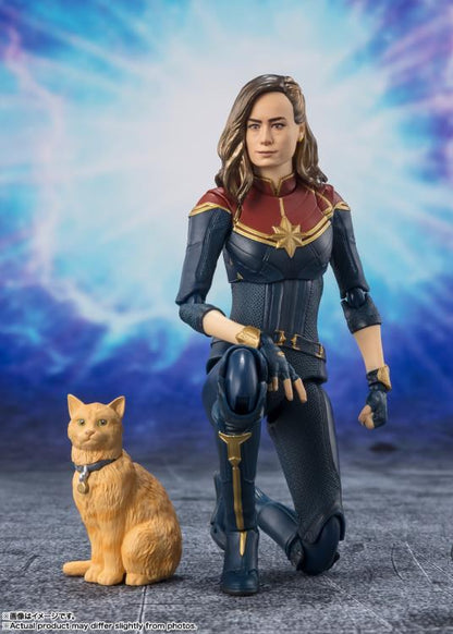 Preventa Figura Captain Marvel - The Marvels - S.H.Figuarts marca Bandai Spirits escala pequeña 1/12