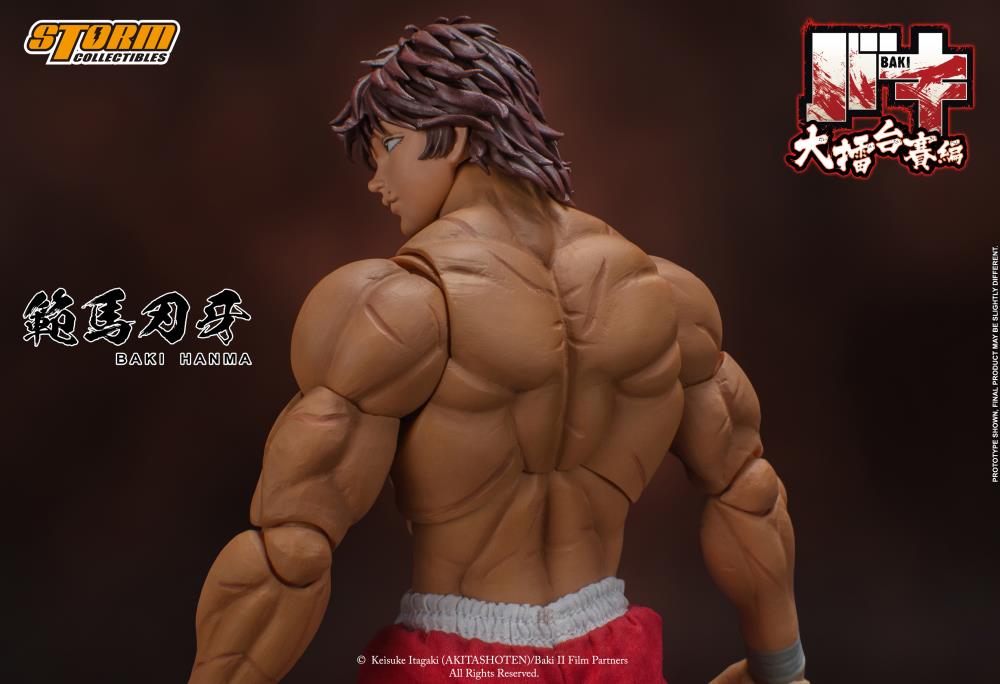 Pedido Figura Baki Hanma - Baki the Grappler marca Storm Collectibles escala pequeña 1/12