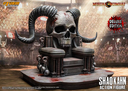 Pedido Figura Shao Kahn con Trono (Deluxe Edition) - Mortal Kombat marca Storm Collectibles escala 1/12