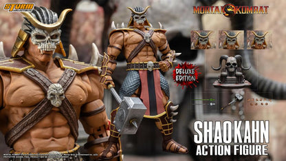 Pedido Figura Shao Kahn con Trono (Deluxe Edition) - Mortal Kombat marca Storm Collectibles escala 1/12