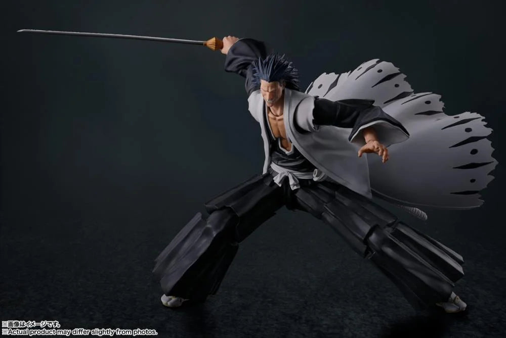 Pedido Figura Kenpachi Zaraki - Bleach: Thousand-Year Blood War - S.H.Figuarts marca Bandai Spirits escala pequeña 1/12