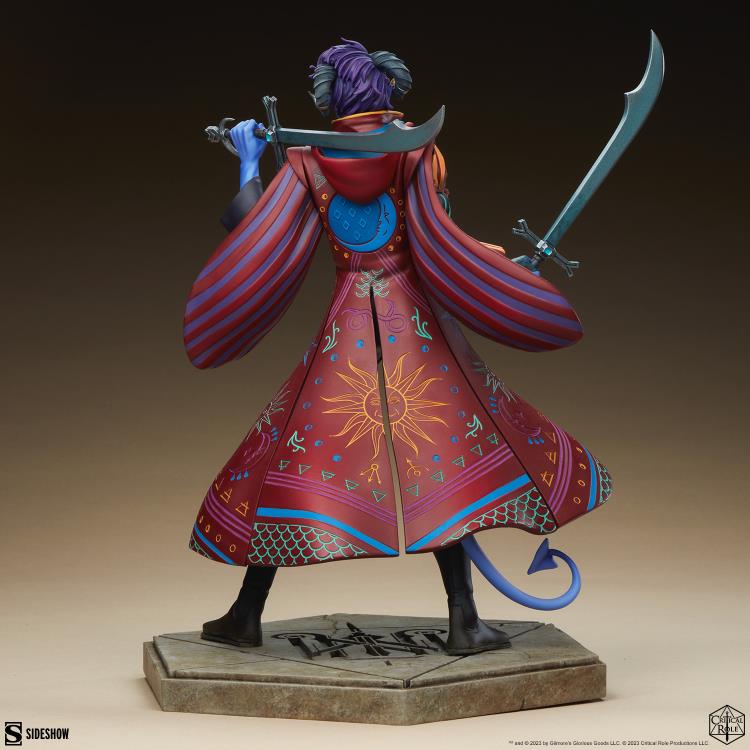 Preventa Estatua Mollymauk Tealeaf - Mighty Nein - Critical Role marca Sideshow Collectibles escala 1/6