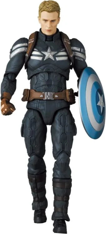 Pedido Figura Captain America (Stealth Suit) - Captain America: The Winter Soldier - MAFEX marca Medicom Toy No.202 escala pequeña 1/12