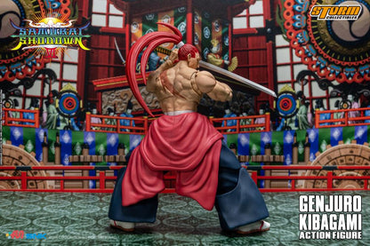 Pedido Figura Genjuro Kibagami - Samurai Shodown VI marca Storm Collectibles SNSS04 escala pequeña 1/12