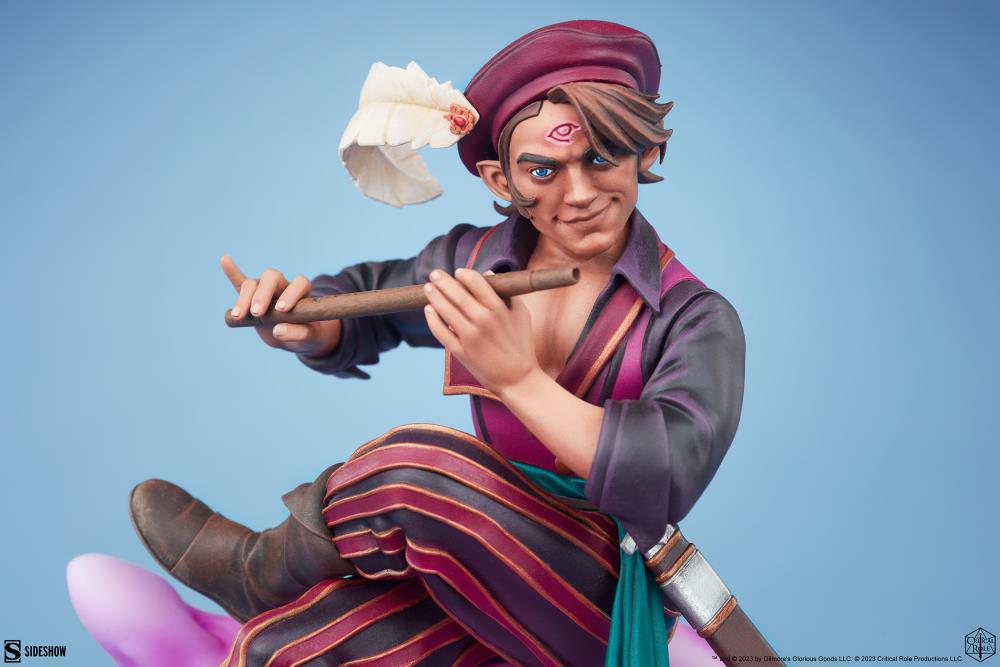 Pedido Estatua Scanlan Shorthalt - Vox Machina - Critical Role marca Sideshow Collectibles escala 1/6