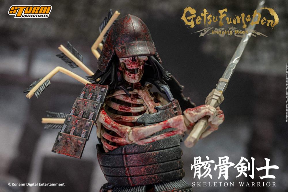 Pedido Figuras Skeleton Warriors (set 2 figuras) - Getsu Fuma Den: Undying Moon marca Storm Collectibles GFUD03 escala pequeña 1/12