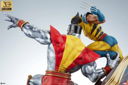 Preventa Estatua Marvel Colossus & Wolverine (Fastball Special) marca Sideshow Collectibles (45.72 cm)