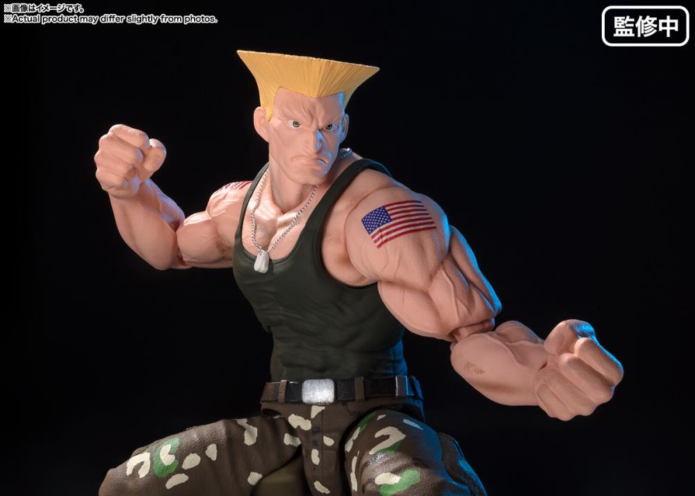 Pedido Figura Guile (Outfit 2 version) - Street Fighter - S.H.Figuarts marca Bandai Spirits escala pequeña 1/12