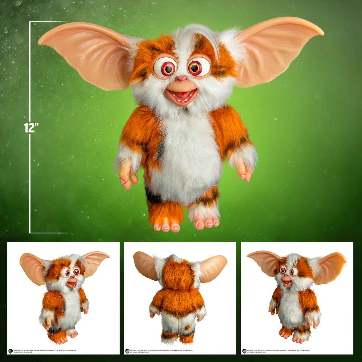 Preventa Figura Daffy Mogwai - Gremlins 2: The New Batch - Prop Replica marca Trick or Treat Studios escala real 1/1