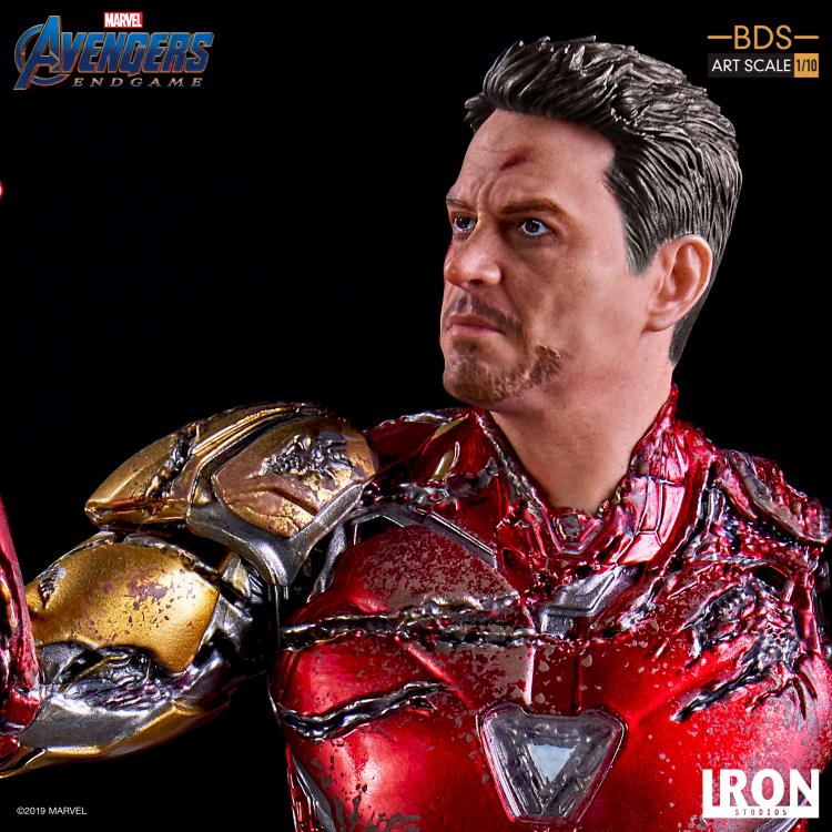 Pedido Estatua Iron Man (I Am Iron Man) - Avengers: Endgame - Battle Diorama Series (BDS) marca Iron Studios escala de arte 1/10