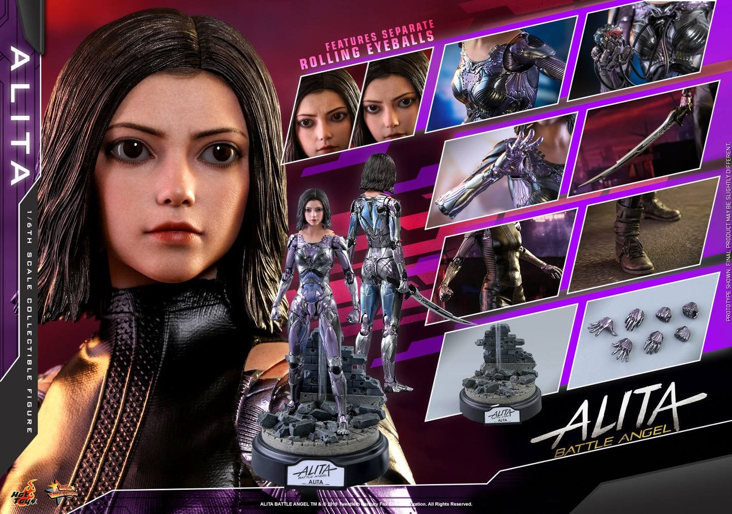 Pedido Figura Alita: Battle Angel marca Hot Toys MMS520 escala 1/6 (BACK ORDER)