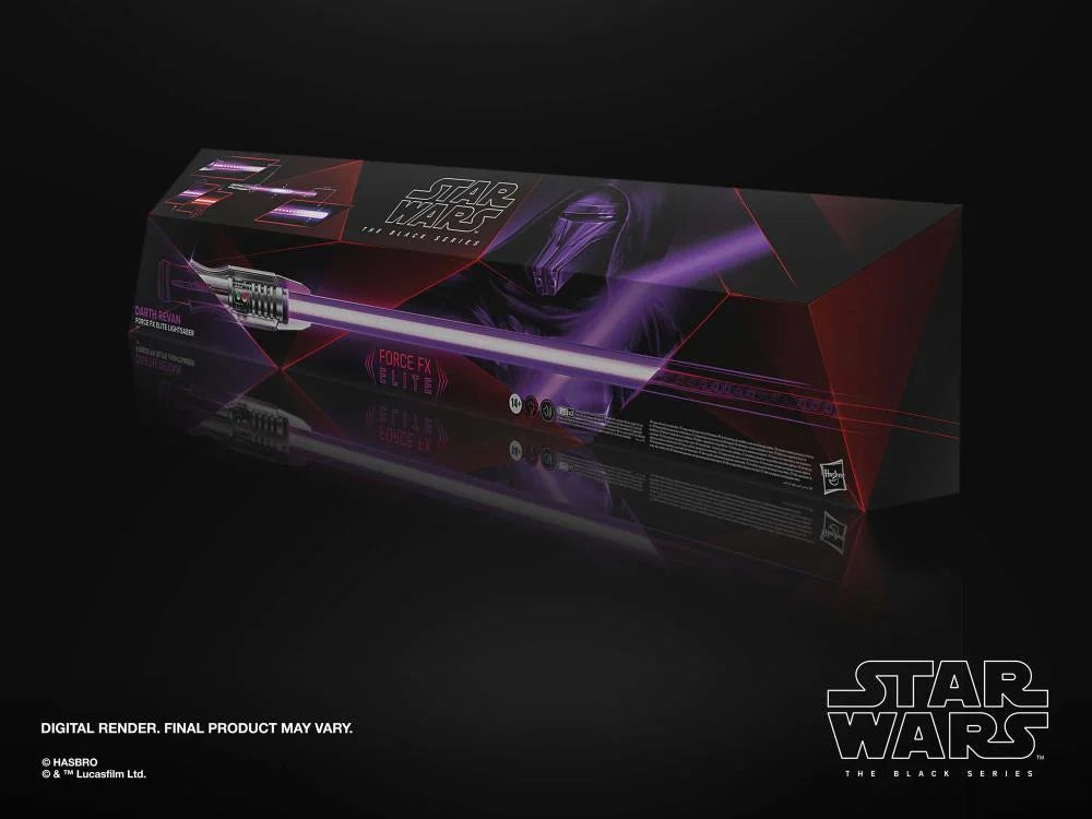 Pedido Lightsaber / Sable de Luz de Darth Revan - Force FX Elite - Star Wars: The Black Series marca Hasbro escala real 1/1