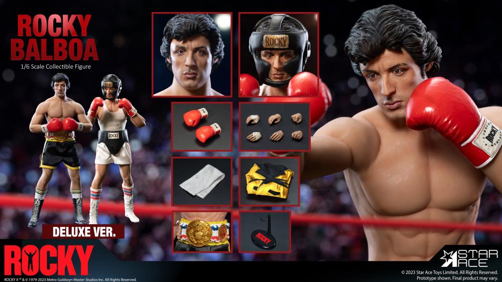 Pedido Figura Rocky Balboa (2.0 Boxer) (Deluxe version) - Rocky II marca Star Ace Toys SA0134 escala 1/6