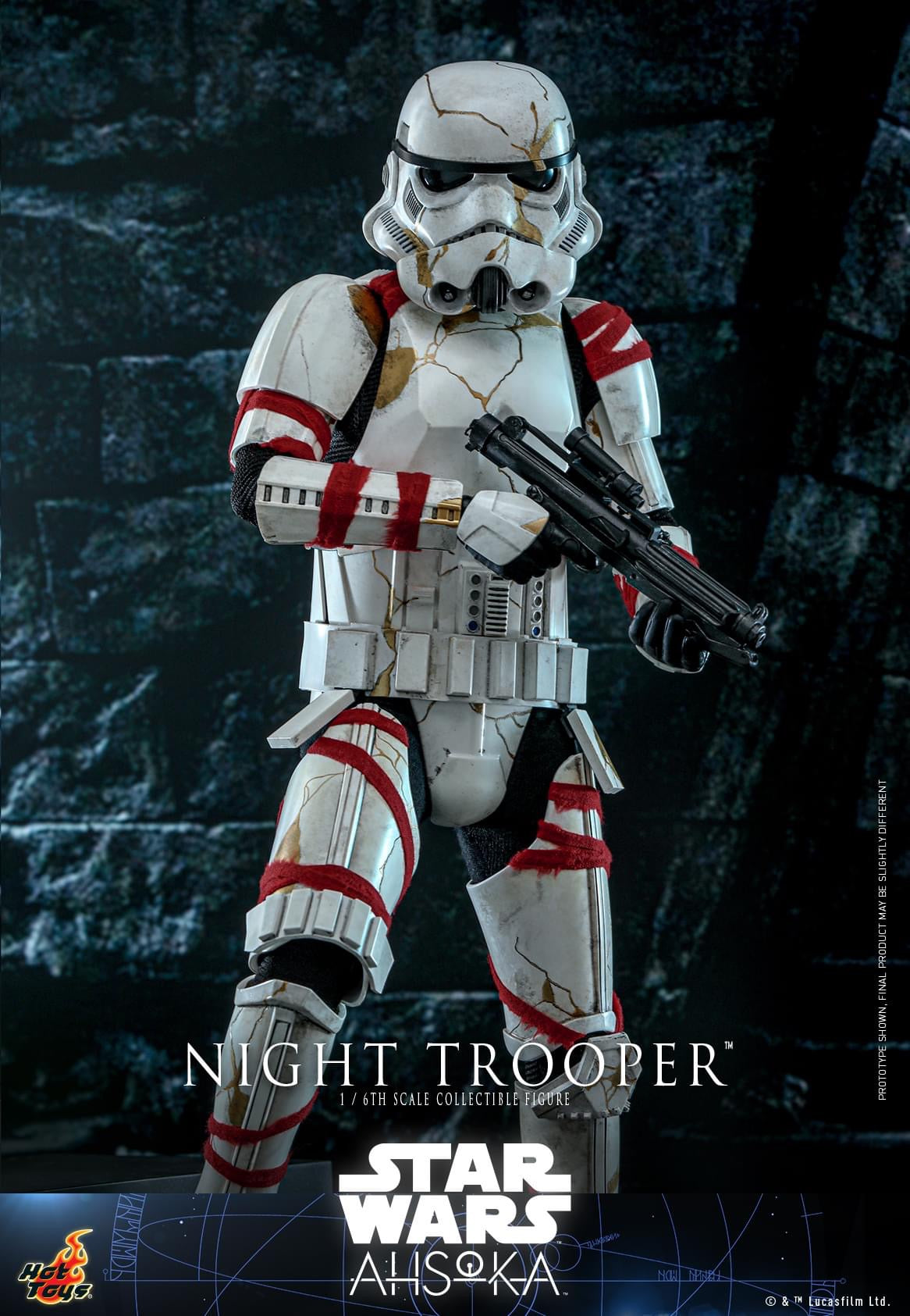 Preventa Figura NIGHT TROOPER ™ - Star Wars: Ahsoka ™ marca Hot Toys TMS121 escala 1/6