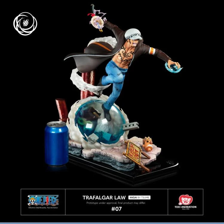 Preventa Estatua TRAFALGAR LAW (Limited Edition) - One Piece Ikigai marca TSUME a escala 1/6 (43 cm)