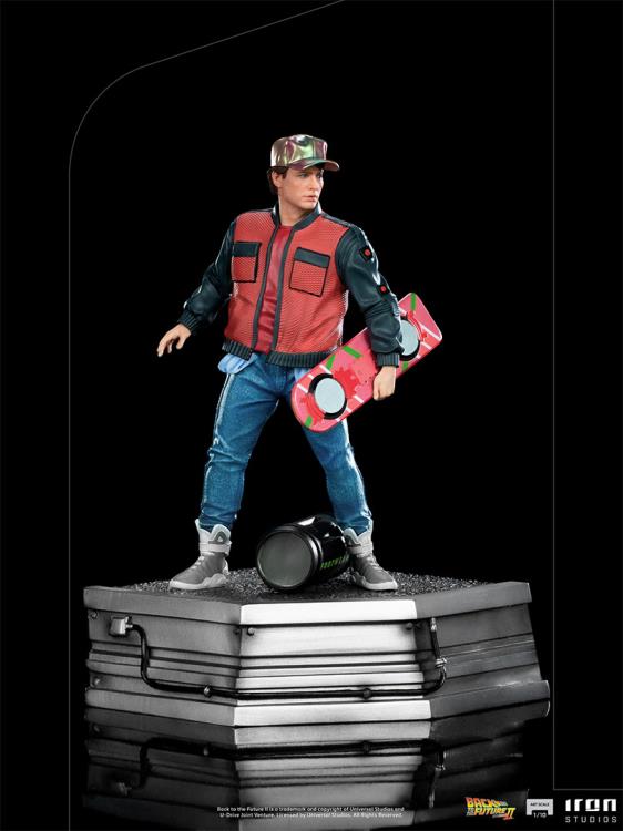 Pedido Estatua Marty McFly DELUXE - Back to the Future Part II - Limited Edition marca Iron Studios escala de arte 1/10