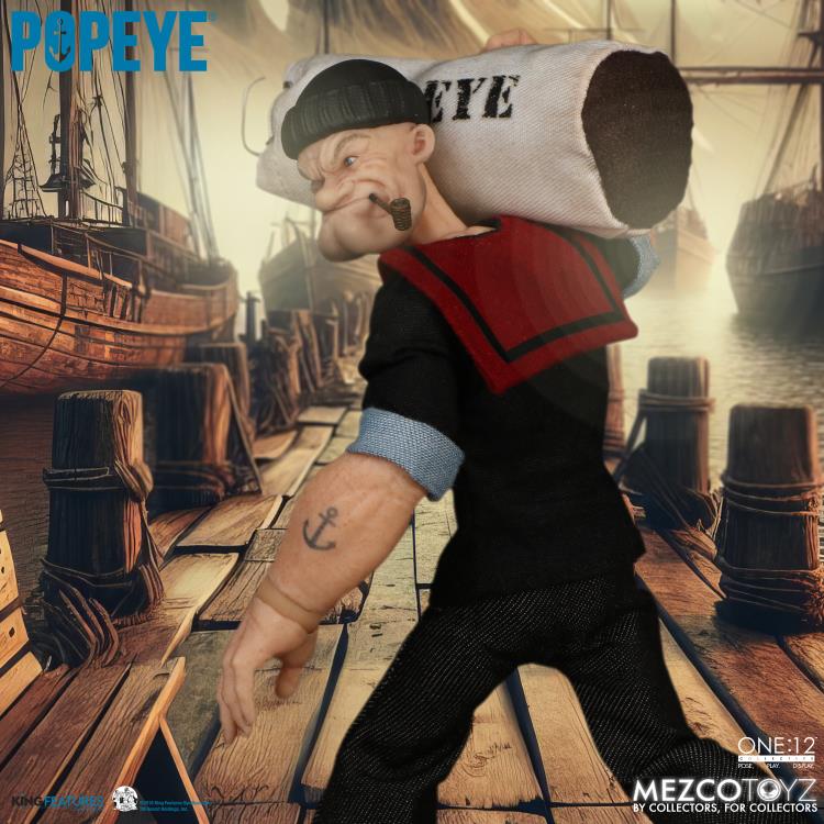 Pedido Figura Popeye - One:12 Collective marca Mezco Toyz 76470 escala pequeña 1/12