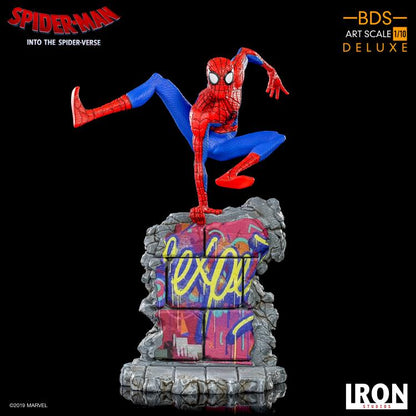 Pedido Estatua Peter B. Parker - Spider-Man: Into the Spider-Verse - Battle Diorama Series (BDS) marca Iron Studios escala de arte 1/10