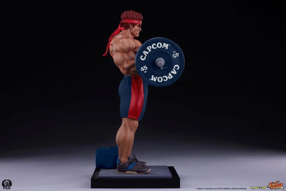 Preventa Estatua Ryu (Powerlifting Evil version) - Street Fighter Premier Series marca PCS Collectibles escala 1/4