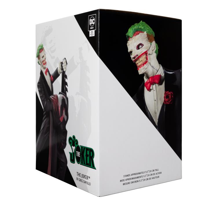 Preventa Estatua The Joker & Batsuit (Greg Capullo) (Edición Limitada) (Resina) - DC Comics DC Designer Series marca McFarlane Toys escala 1/10