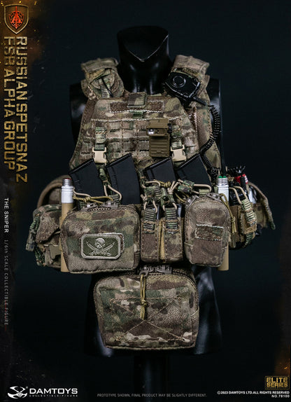 Preventa Figura The Sniper - Russian Spetsnaz FSB Alpha Group marca Damtoys 78100 escala 1/6