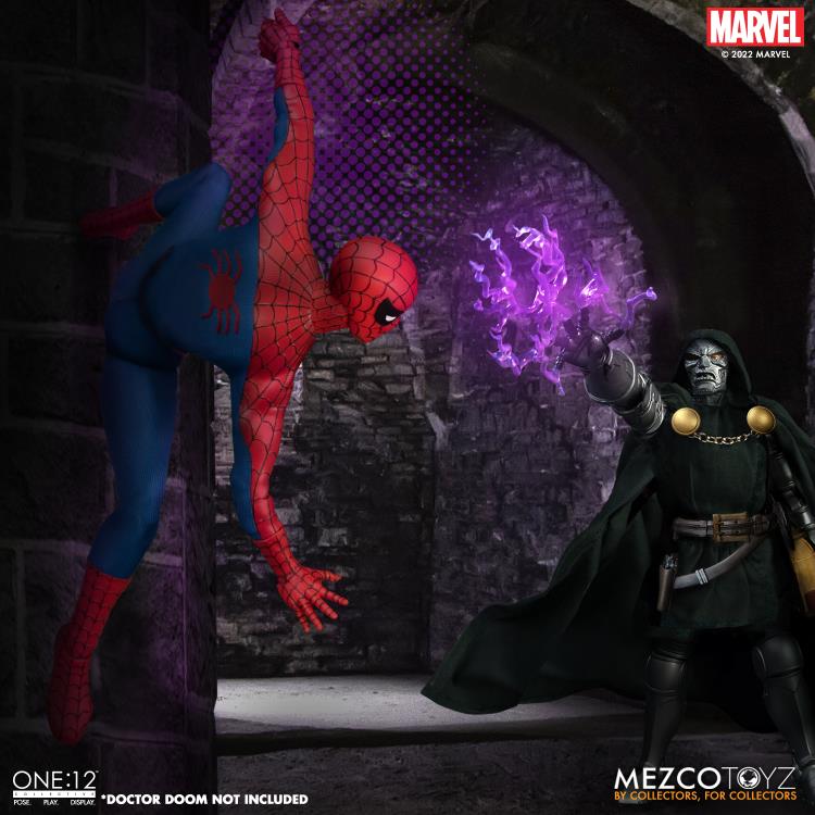 Pedido Figura Amazing Spider-Man Deluxe Edition - One:12 Collective marca Mezco Toyz 76295 escala pequeña 1/12